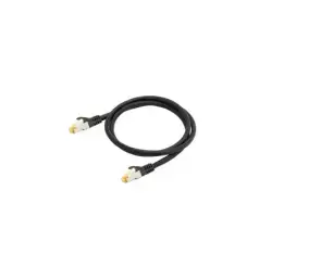 Patch vads Python® Series 8070PY-003S Cat7 SF/UTP (S-FTP) RJ-45—RJ-45 0,25 m melns