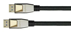 DisplayPort kabelis Python® Series DP20-PY005 0,5 m, DisplayPort — DisplayPort, melns