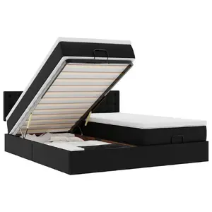 Gulta VidaXL 3312810 ar maksimālo slodzi 280 kg, piemērota 2000×2030 mm matracim