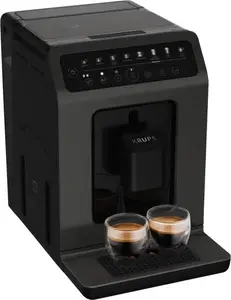 Kafijas automāts KRUPS Evidence EA89Z — pilnībā automātisks, iebūvēta dzirnaviņa, 2.3 L ūdens tvertne, LED displejs