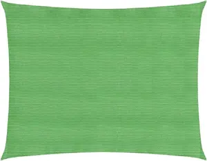 Shade Sail VidaXL model 311304 HDPE 160 g/m² light green 6 x 7 m