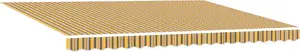 Маркиза VidaXL ручная выдвижная 3330949, ткань в разных цветах, 450x300 см