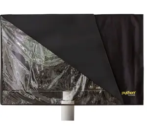Screen protector for TV Python® Series TV-C0158 — PVC/Polyester transparent/black for any brand