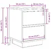 VidaXL 861283 nightstand/bedside table 861283 Photo 13