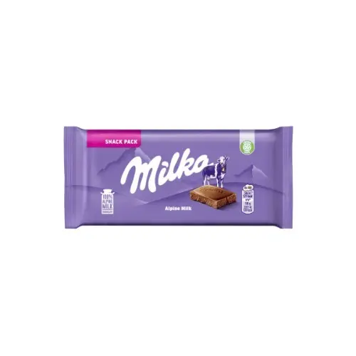 Milka piena šokolāde 45 g –