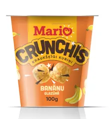 Kubiņi Mario ar banānu garšu, šokolādes