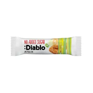 Мюсли батончик Diablo с лаймом, без сахара, 30 г