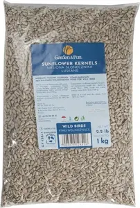 Bird Seed Shelled Sunflower Seeds for Wild Birds Garden&Fun GF-12841, 1 kg bag