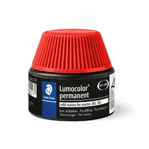 Marker refill Staedtler Lumocolor 488 50-2 — red refill ink 30 ml