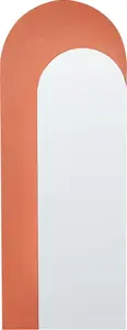 Sienas spogulis Beliani GROISES 55x140 cm Oranžs