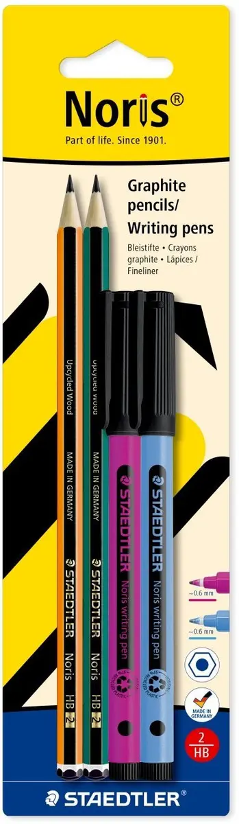 Zīmuļu komplekts Staedtler Noris Set Blisterkarte
