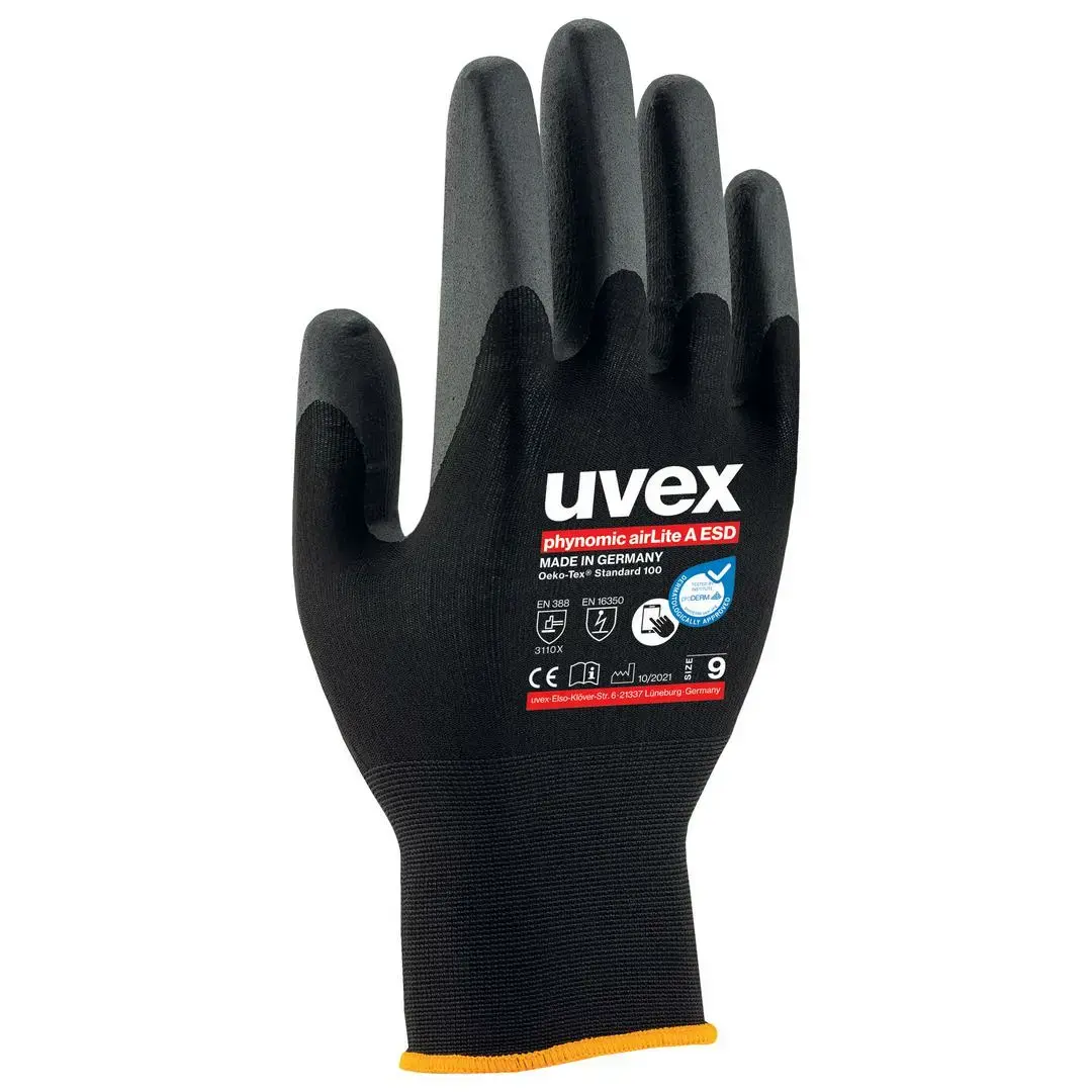 UVEX phynomic airLite A ESD workshop gloves Photo 2