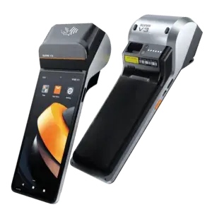 Мобильный терминал SUNMI V3 P06100077 — 2D imager, 6,7" (17 см) 720x1600 сенсор, 3 ГБ ОЗУ, 32 ГБ Flash, встроенный термопринтер 58 мм, USB-C, BT, WLAN, 4G, Android 13