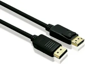 DisplayPort cable Secomp S3685, DisplayPort (male) to DisplayPort (male), black, 1 m