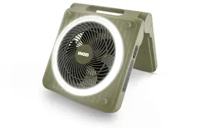 Портативный кемпинговый солнечный вентилятор Unold Esge 86516 — Ø20 см, 10 Вт, LiPo 5 В