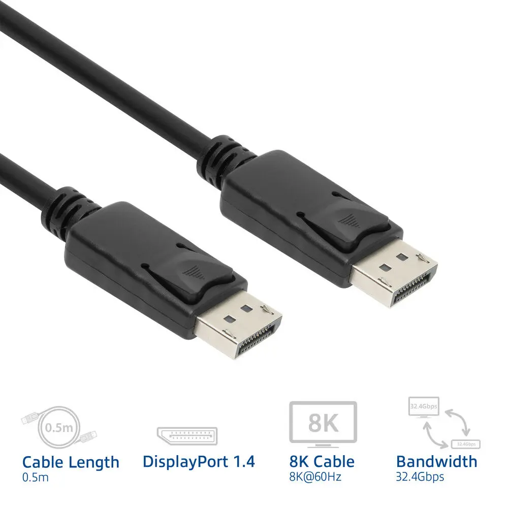 ACT AK4070 DisplayPort 1.4 8K kabelis Photo 3