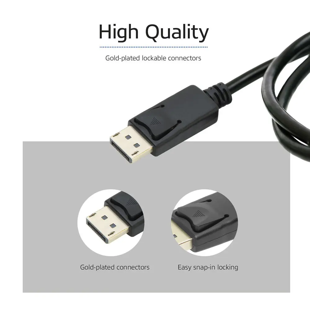 ACT AK4070 DisplayPort 1.4 8K kabelis Photo 6