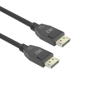 ACT AK4082 DisplayPort kabelis 2 m Melns