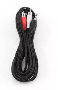 Audio kabelis Gembird 5m 3.5mm/2xRCA Photo 2
