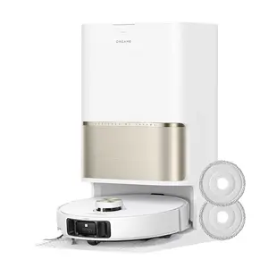 Dreame L50s Pro Ultra Robot Vacuum and Mop with Automatic Base Station, White