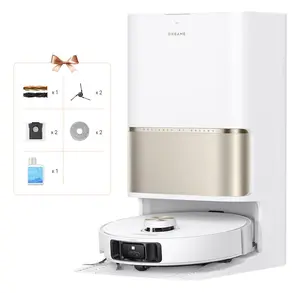 Dreame L50s Pro Ultra Robot Vacuum Cleaner White with Wet Mopping Dust Bag 0.25 L 5200 mAh Battery
