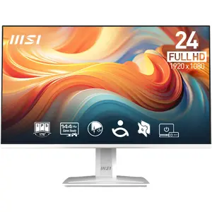 MSI Pro MP243W E14 монитор для ПК 60,5 cm (23.8") 1920 x 1080 пикселей Full HD ЖК Белый