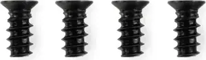 Alphacool fan screws 4 pcs 5x10 mm black — Alphacool 10325