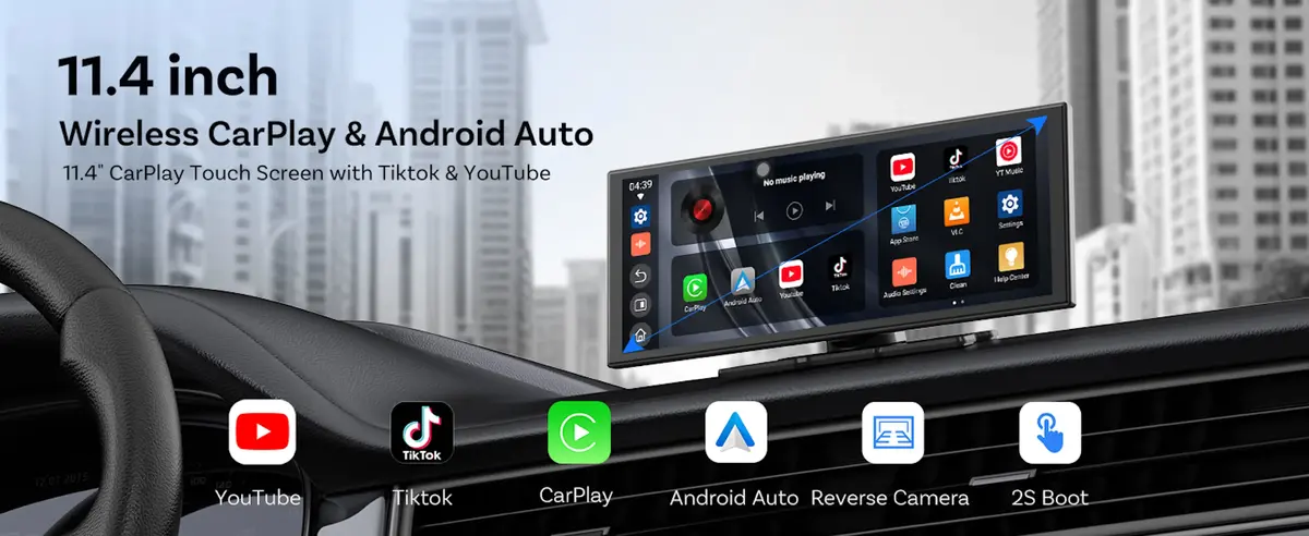 Ottocast N95C 11,4'' автомобильная панель Photo 5