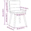 VidaXL 4101299 restaurant/dining chair 4101299 Photo 9