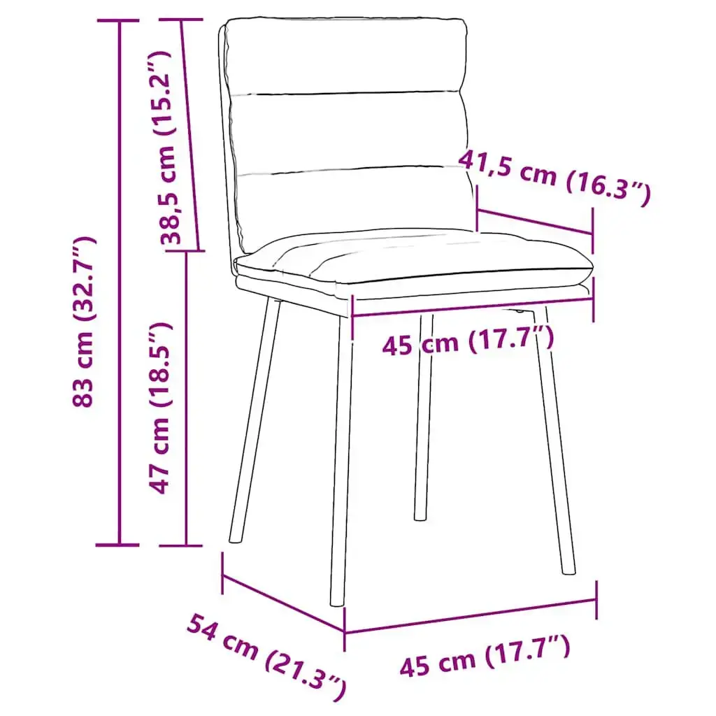 VidaXL 4101288 restaurant/dining chair 4101288 Photo 9