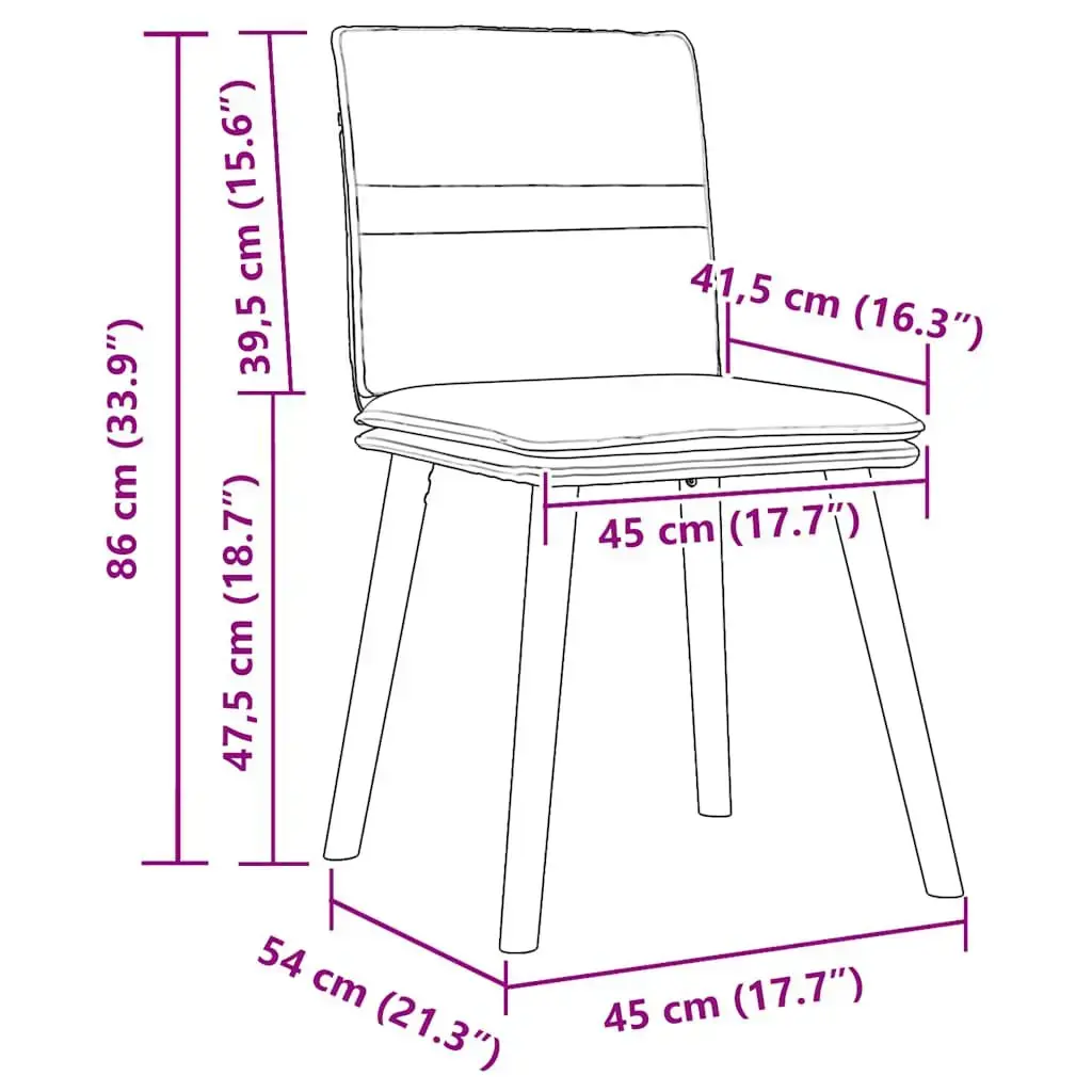 VidaXL 4101260 restaurant/dining chair 4101260 Photo 9