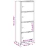 VidaXL 860373 living room bookcase 860373 Photo 11