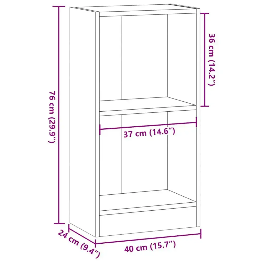VidaXL 857770 living room bookcase 857770 Photo 9