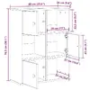 VidaXL 860383 living room bookcase 860383 Photo 11