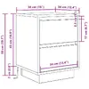 VidaXL 861293 nightstand/bedside table 861293 Photo 13