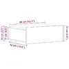 VidaXL 861120 nightstand/bedside table 861120 Photo 13