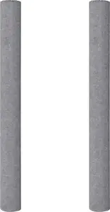Pretklīstošie krāsošanas kombinezoni 2 gab. VidaXL 3324776, 280 g/m², 515 cm, pelēki