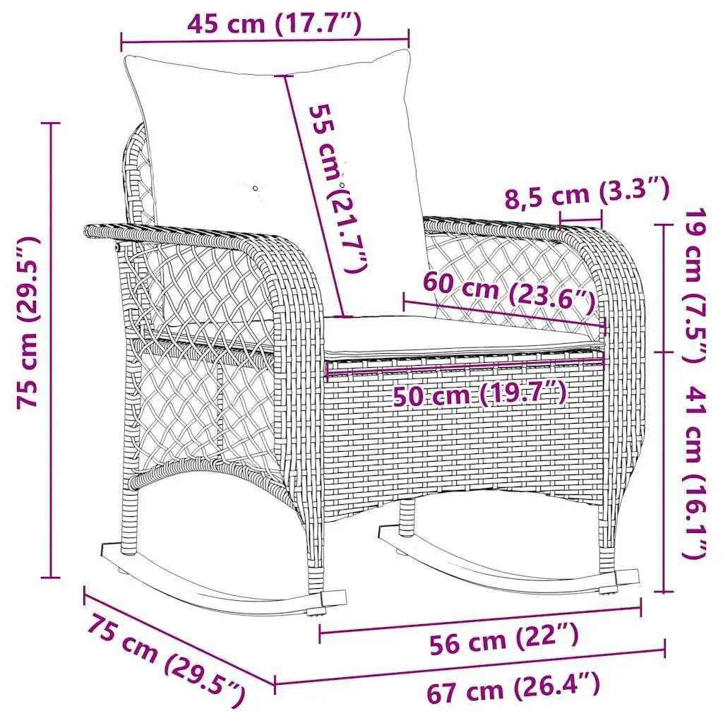 VidaXL 4104197 outdoor chair 4104197 Photo 9