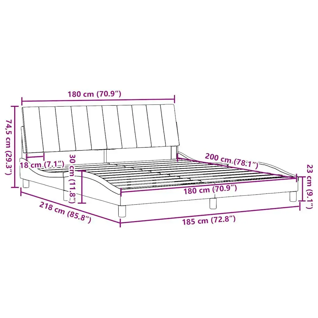 VidaXL 3310407 bed frame 3310407 Photo 12