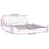 VidaXL 3310407 bed frame 3310407 Photo 12