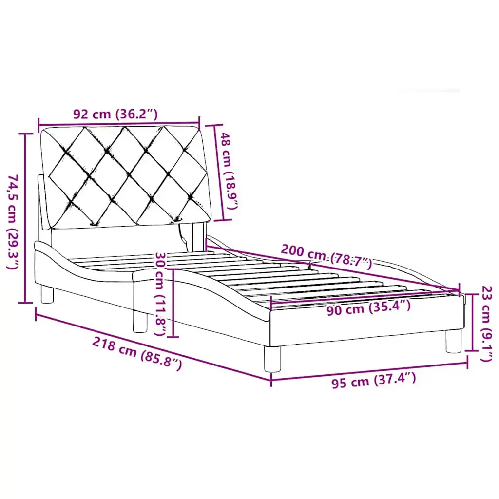 VidaXL 3310650 bed frame 3310650 Photo 15