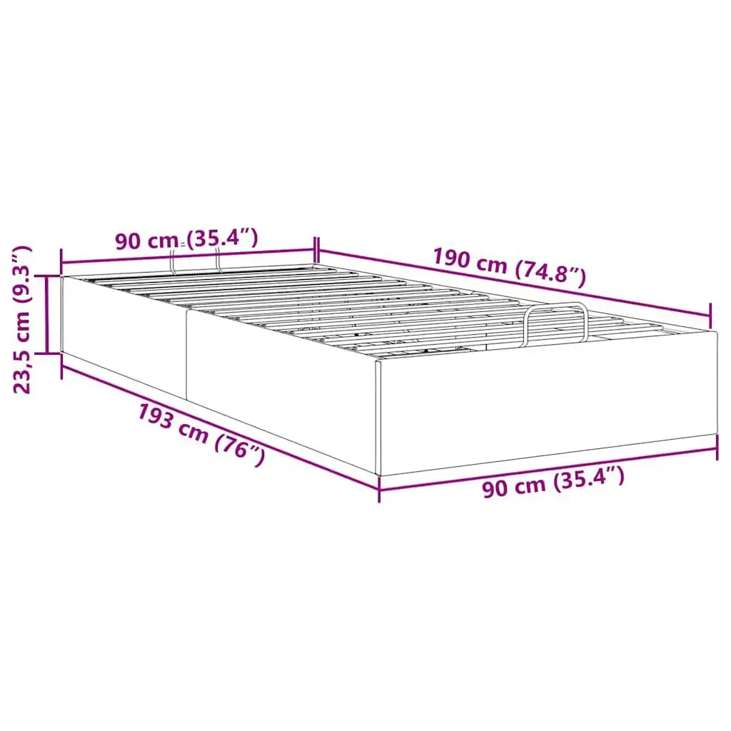 VidaXL 3310841 bed frame 3310841 Photo 12