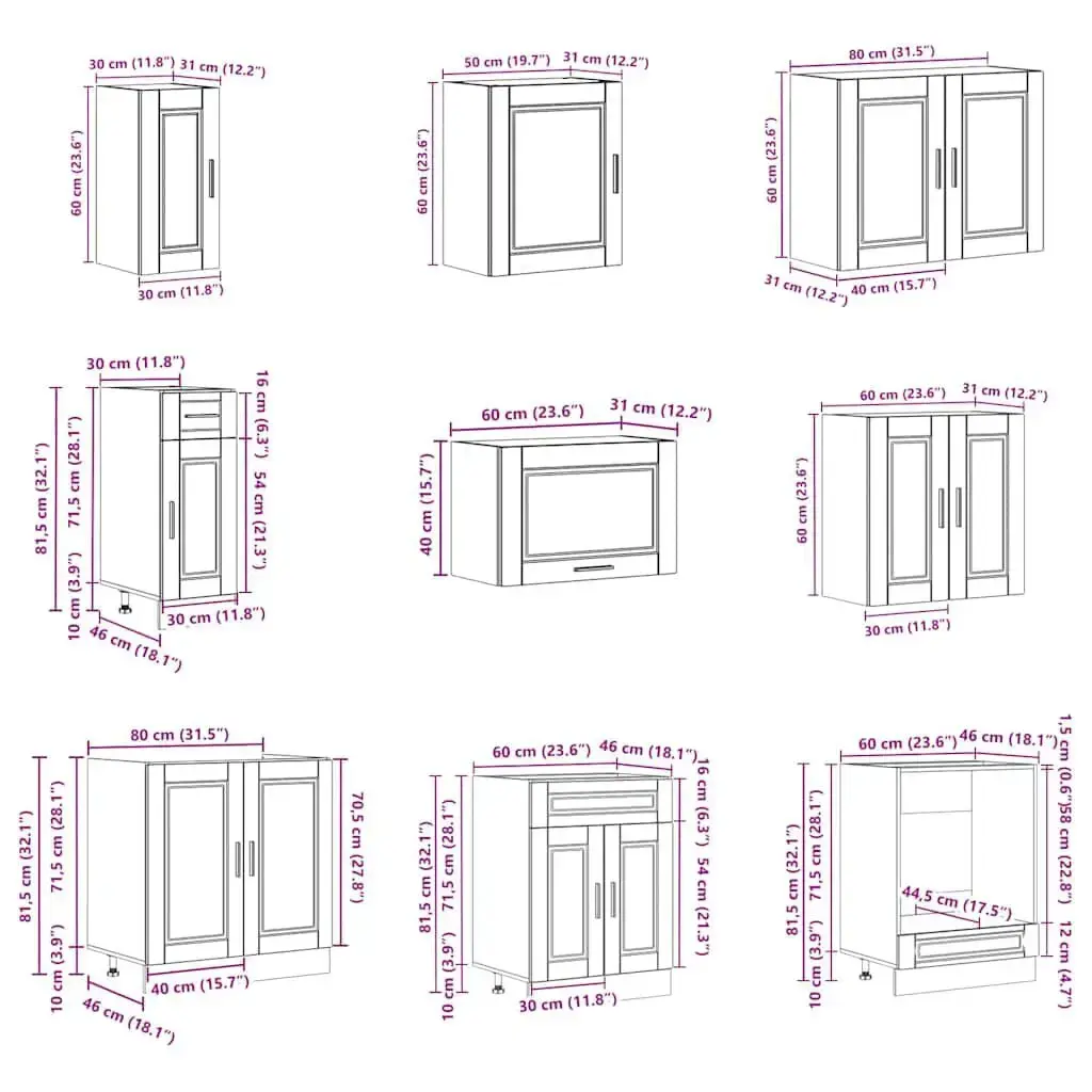 VidaXL 3314995 kitchen/dining storage cabinet 3314995 Photo 10