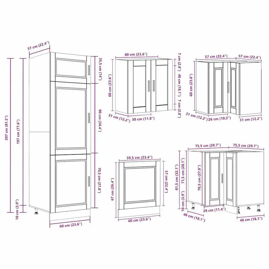 VidaXL 3314995 kitchen/dining storage cabinet 3314995 Photo 11