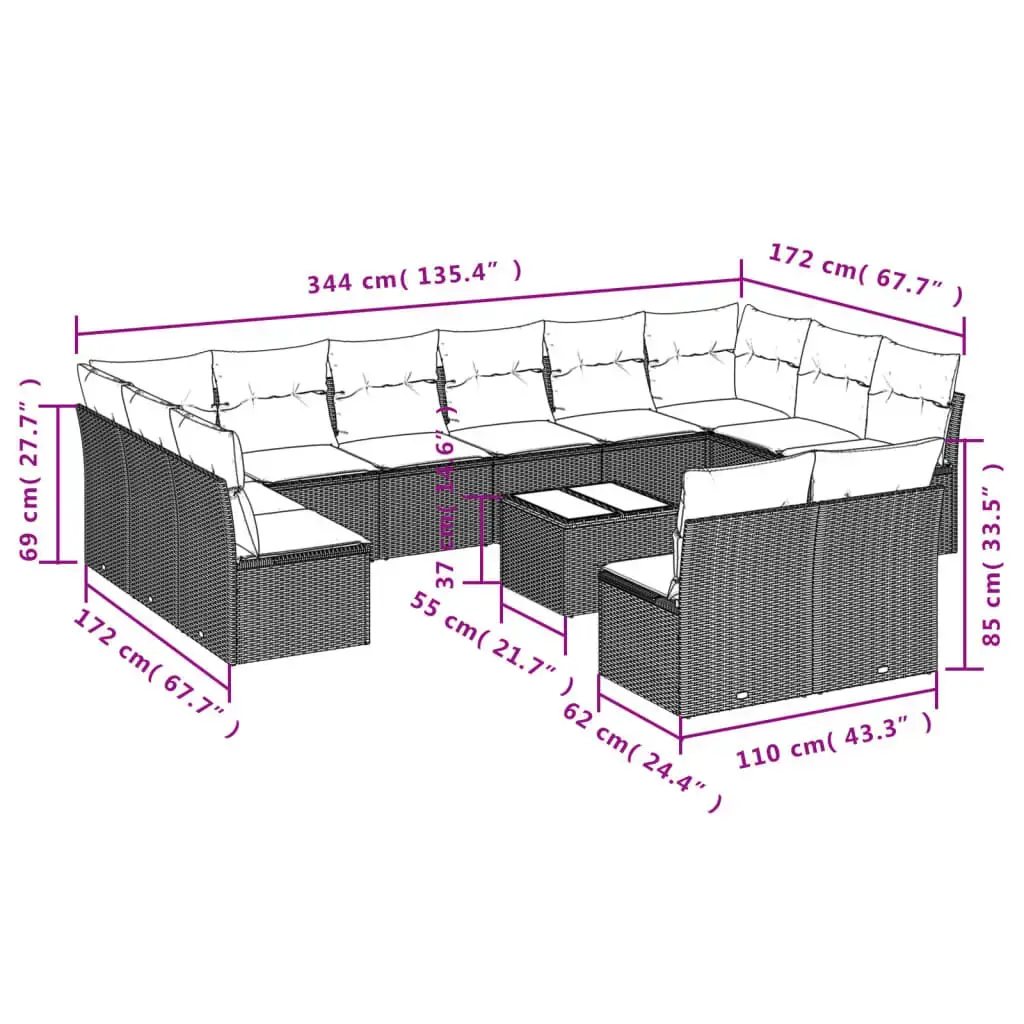 VidaXL 3218383 outdoor furniture set 3218383 Photo 3