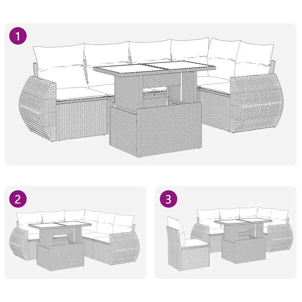VidaXL 3326644 outdoor furniture set 3326644 Photo 7