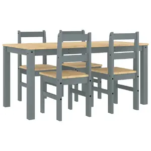 VidaXL 3345180 virtuves un ēdamistabas mēbeļu komplekts