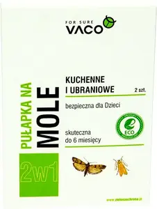 Vaco DV51 2‑in‑1 tārpu lamatas drēbēm un virtuvei, 2 gab.