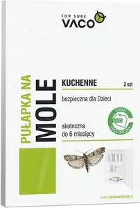 Vabo kodējošu prusaku, ēdiena molu ķeršanas lapa Vaco DV4, 2 gab.