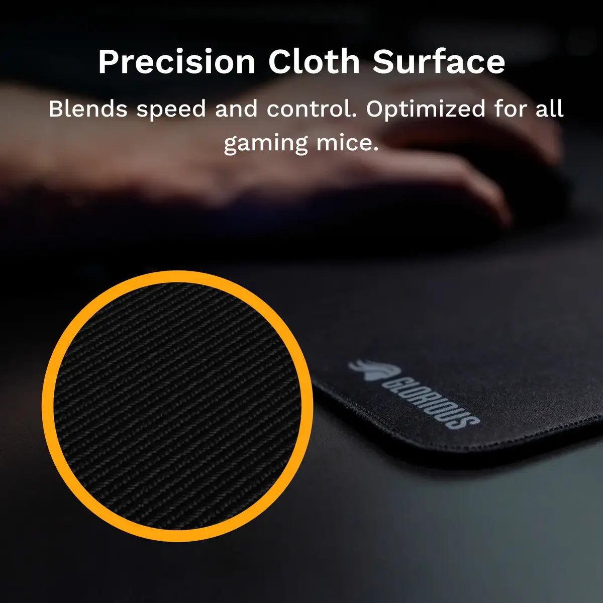 Glorious Gaming GLO-MP2-CLTH-STC-XL-BLK mouse pad GLO-MP2-CLTH-STC-XL-BLK Photo 6